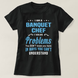Camiseta Chef de Banquet