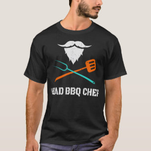 Camiseta Chef de CHURRASCO com barriga de grelhador de barb