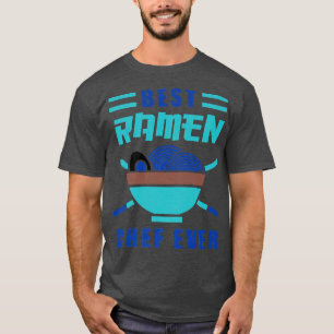 Camiseta Chef de Comida japonês Ramen Cuisine Noodles 406