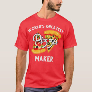 Camiseta Chef de Fazer da Pizza Melhor do Mundo
