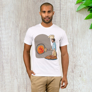 Camiseta Chef de Forno de Pizza a Lenha