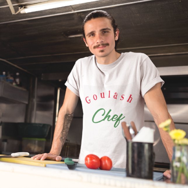 Camiseta Chef de Goulash (Criador carregado)
