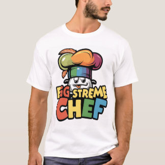 Camiseta Chef de ovos: rachado e pronto para cozinhar!