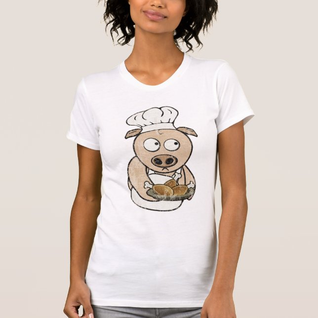 Camiseta Chef de Suíno (Frente)