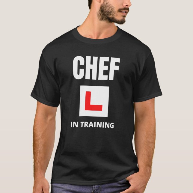 Camiseta Chef em treinamento (Frente)