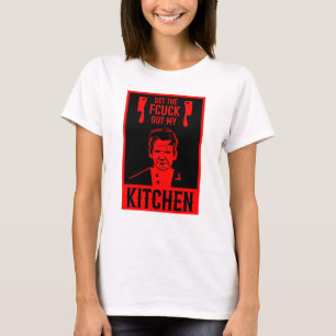 Camiseta Chef Engraçado e Zangado