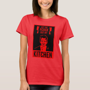Camiseta Chef Engraçado e Zangado