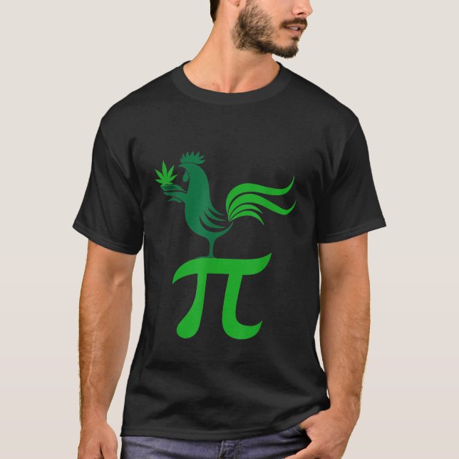 Camiseta Chef - Engraçado Pi Day Eu Adoro Pote De Frango Pi (Frente)