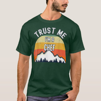Camiseta Chef Engraçado Presente Confie Em Mim