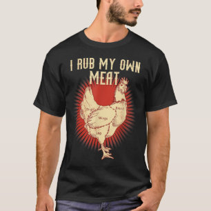 Camiseta Chef Engraçado Presente no Churrasco - Eu Esfrego