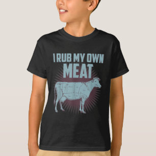 Camiseta Chef Engraçado Presente no Churrasco - Eu Esfrego