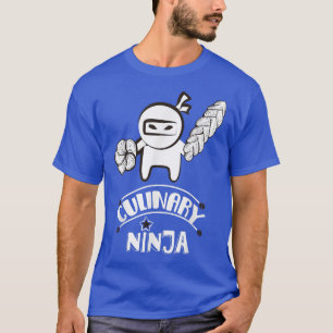 Camiseta Chef Engraçado Tee Cozinhar Ninja Culinária Para H