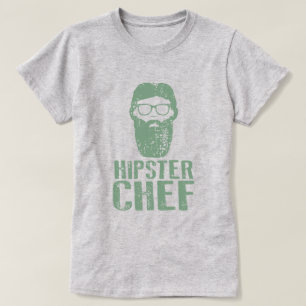 Camiseta Chef hipster feminino