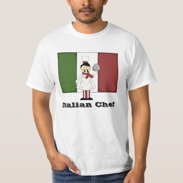 Camiseta Chef Italiano #4 Shirt (Frente)