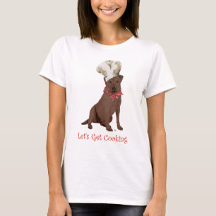Camiseta Chef Labrador Retriever Chocolate