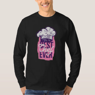 Camiseta Chef Men Mulheres Cozinham Pasteira Comida de Chef