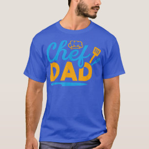 Camiseta Chef Pai Sous Chefs Cozinhar da cozinha culinária