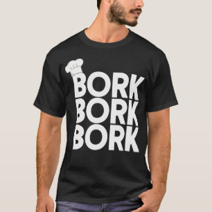 Camiseta Chef Sueco Bork Bork Engraçado Chef Sueco