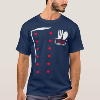 Camiseta Chef Uniform Funny Cook Costume