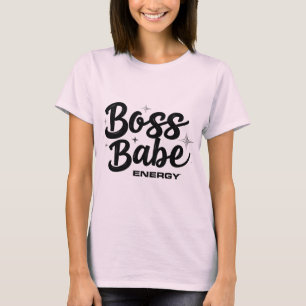 Camiseta Chefe Babe Energy Retro Tee