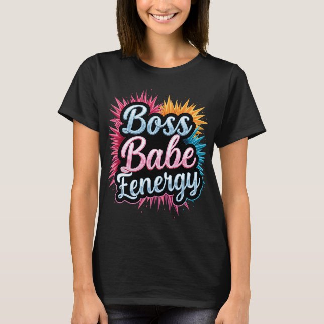 Camiseta Chefe Babe Energy Tee (Frente)
