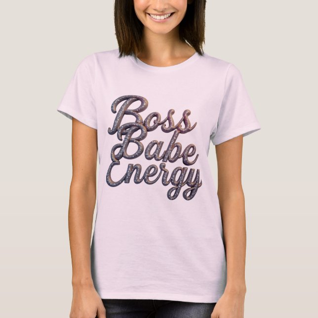 Camiseta Chefe Babe Vibes T-shirt (Frente)