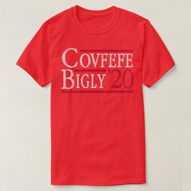 Camiseta Chefe Bigly 2020 Eleição Biden (Frente do Design)