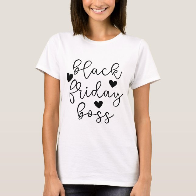 Camiseta Chefe Black Friday (Frente)