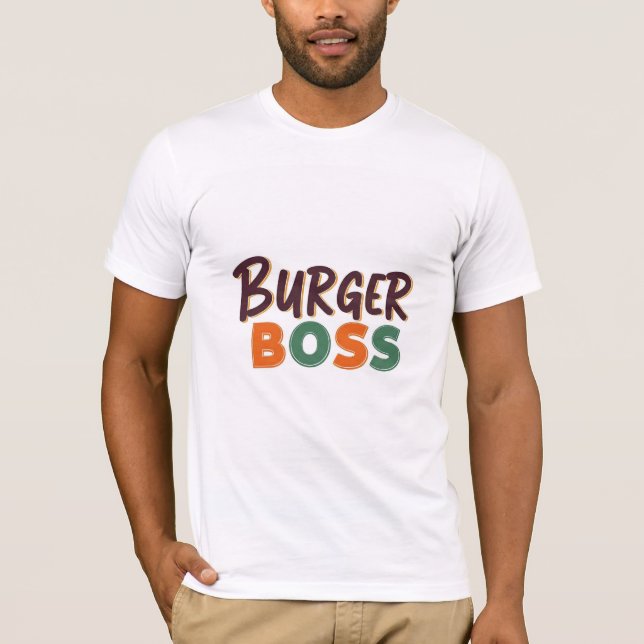 Camiseta Chefe Burger (Frente)