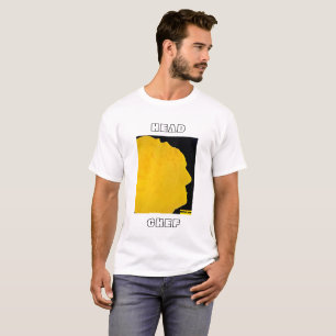 Camiseta Chefe Chef Pancake Art Funky T-Shirt