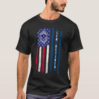 Camiseta Chefe Chefe de Comando E-9 aposentado Sargento-Che