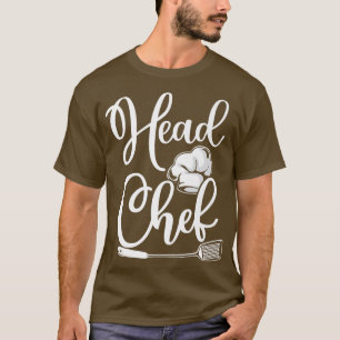 Camiseta Chefe da Cozinha da Cozinha do cozinhar