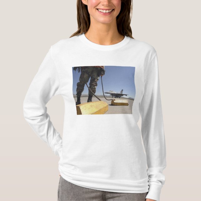 Camiseta Chefe da tripulação da Força Aérea dos EUA (Frente)