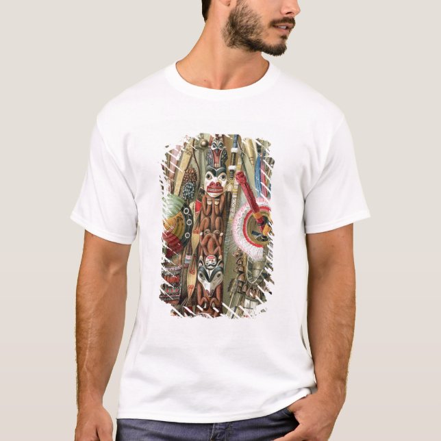 Camiseta Chefe da vila da costa de Loango (Frente)