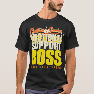 Camiseta Chefe de Apoio Emocional
