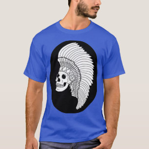 Camiseta Chefe de Caveira Nativo Americano (2)