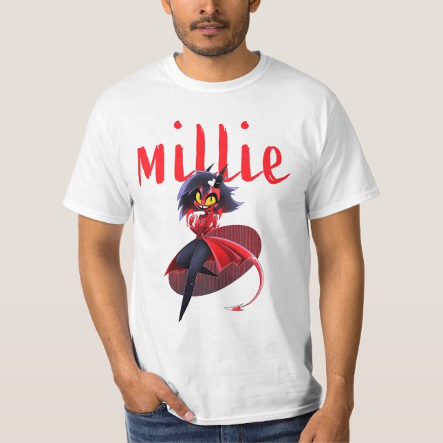 Camiseta chefe de helluva millie (Frente)