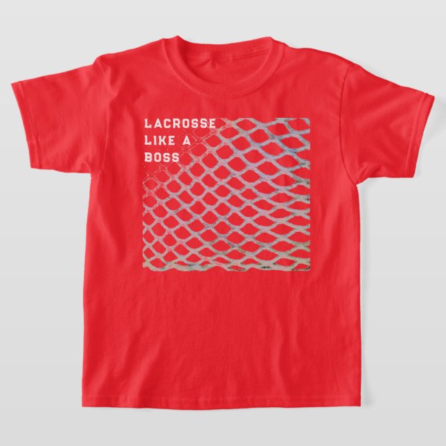 Camiseta Chefe de Lacrosse (Postura )