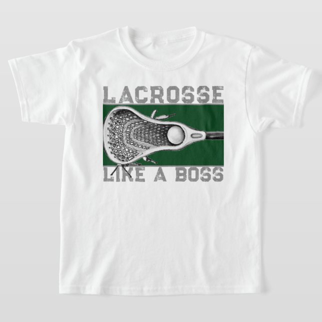 Camiseta Chefe de Lacrosse (Postura )
