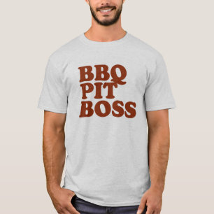 Camiseta Chefe de poço do CHURRASCO