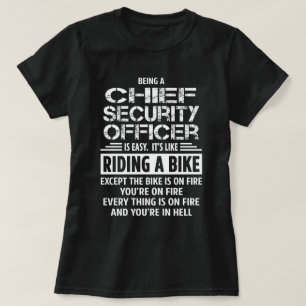 Camiseta Chefe de Segurança