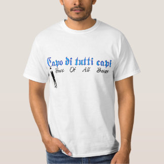 Camiseta Chefe de todos os chefes