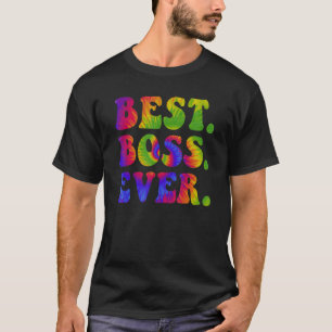 Camiseta Chefe Dia do Serviço de Apreciação dos Empregados