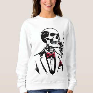 Camiseta Chefe do Esqueleto Urbano com Charuto