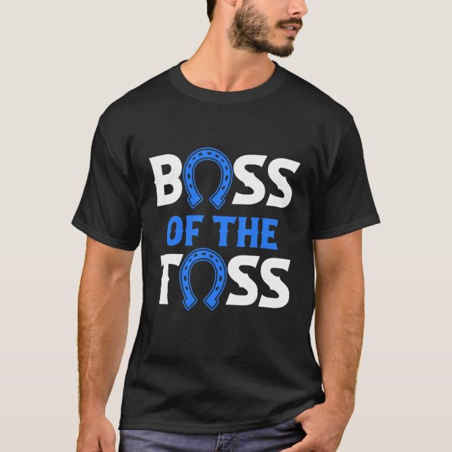 Camiseta Chefe do Toss Horseshoe (Frente)