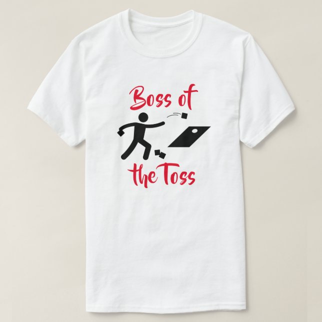 Camiseta Chefe do Toss T-Shirt (Frente do Design)