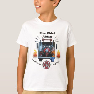 Camiseta Chefe dos bombeiros