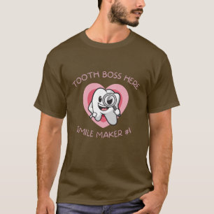 Camiseta Chefe dos Dentes Aqui – Orgulho Odontológico Ativa