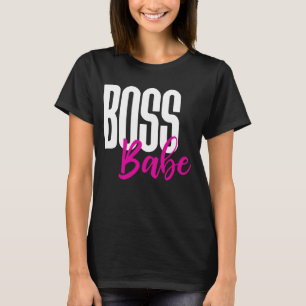 Camiseta Chefe Empresária Motivacional Sucesso Esforço