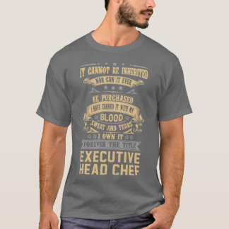 Camiseta Chefe Executivo Chefe De Gabinete Para Sempre O Ca